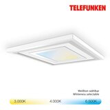 Lesnina XXXL Telefunken 318706TF - LED prigušiva panel LED/18W/230V 3000-6500K + daljinski upravljač | Eponuda.com
