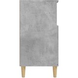  Komoda siva boja betona 60x35x70 cm od konstruiranog drva | shoptok.hr