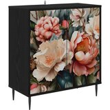  Kreveta BORNE Crni hrast 69 x 33 x 76 cm Konstruirano drvo | shoptok.hr
