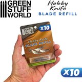 Green Stuff World Mini Hobby Cutter Blades Pack x10 Size 11 | Rezervna sečiva 10 kom size 11 | Eponuda.com