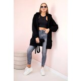 Kesi Insulated cape with waist tie black | ePonuda.com