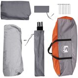 Instant šator s krovom Siva i narančasta 305 x 215 x 140 cm | shoptok.hr