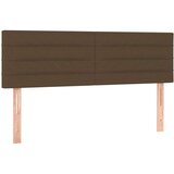  Krevet box spring s madracem LED tamnosmeđi 140x200 cm tkanina | shoptok.hr
