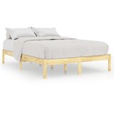 The Living Store Posteljni okvir iz trdne borovine 160x200 cm - Posteljni Okvir, (21526409) | Shoptok.si