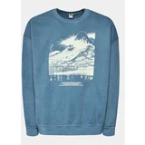 BDG Urban Outfitters Jopa Asui Hokusai Sweat 77393916 Modra Regular Fit