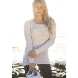Urban Classics Women's Sweater with Long Wide Neckline UC - White Cijene