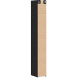 Ormarić za pohranu 3 pcs Crni hrast 30 x 42,5 x 225 cm | shoptok.hr
