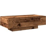 vidaXL Klubska mizica starinski les 100x49,5 x31 cm inženirski les | Shoptok.si