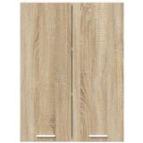 vidaXL Viseča omarica s polico Riga Sonoma hrast 60 x 31 x 80 cm | Shoptok.si