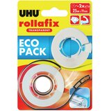 Traka LJEPLJIVA 19MM/25M PLUS 5M GRATIS ROLLAFIX 36380 UHU PROZIRNA B | Eponuda.ba