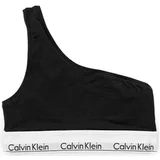 Calvin Klein Jeans Z oporo UNLINED BRALETTE (ONE SHOULDER) 000QF7007E Črna