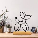 Atelier Del Sofa dekorativna figura swell, 22x8x17 cm, crna Cene
