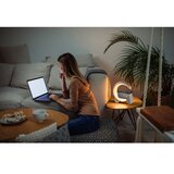  Immax 08987L-LEDRGB prigušiva lampa sa budilnikom i Qi bežičnim punjenjem 30W/230V srebrna | Eponuda.com