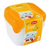 Curver kutije za hranu fresh&go set 3x0.8l cu 08559-007 | ePonuda.com