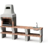 Movelar Palermo + Modul - delovni pult + Modul - umivalnik s pipo - Terracota | Shoptok.si
