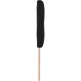 vidaXL LED glava z oblazinjenjem črna 80 cm tkanina | Shoptok.si