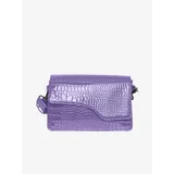 Pieces Light Purple Women's Crossbody Handbag with Crocodile Pattern Piece - Women