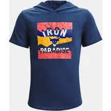 Under Armour Sweatshirt UA Project Rock Terry SS HDY-BLU - Boys