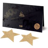 Bijoux Indiscrets Nalepke za bradavičke - Flash Star, zlate | Shoptok.si