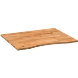 vidaXL Ploča za radni stol svjetlosmeđa 100x80x2,5cm drveni pravokutni | shoptok.hr