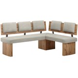 Cantus KOTNA KLOP, tekstil, leseni material barve hrasta, peščene barve | Shoptok.si