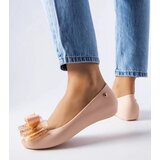 Gemre Beige ballerina flats with a bow Jerome | Shoptok.si