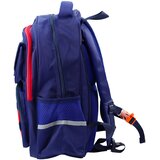 Školski ruksak Space 38x28x19cm - tamno plavi/crveni | Shoptok.si