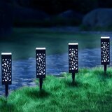 Aigostar LED solarna lampa LED/0,006W/1,2V 28,5 cm crna 6500K IP44 | Eponuda.com