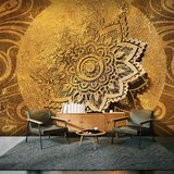  Samoljepljiva foto tapeta - Golden Illumination II 490x280 | shoptok.hr