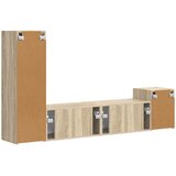  Set TV komoda Zidne 4 pcs Sonoma hrast Konstruirano drvo | shoptok.hr