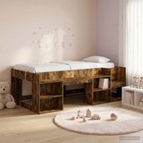 Krevet za djecu s ladicama Dimljeni hrast 98.5 x 200 cm | shoptok.hr