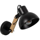 Ixia Crna/u prirodnoj boji zidna lampa – | shoptok.hr