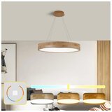  Brilagi - LED luster na sajli FALCON WOOD, LED/40W/230V, 3000/4000/6000K, 60 cm, drvo | Eponuda.com