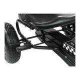  Go-Kart na pedale A-15 s pumpanim kotačima - crni | shoptok.hr