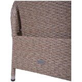 Garden Pleasure Svijetlosmeđa vrtna stolica od umjetnog ratana Braga - | shoptok.hr