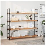 VidaXL Plutajuće police 4kom s uljnim premazom 160x30x4cm drvo bagrema - Uljni premaz 160 x 30 x 4 cm 4 1 VidaXL Plutajuće police 4kom s uljnim premazom 160x30x4cm drvo bagrema - Uljni premaz 160 x 30 x 4 cm 4 1 Slike