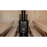 Male kuće Vanjska sauna TORNIO 239 × 239 cm sa šindrom | shoptok.hr