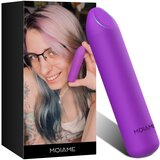 Paloqueth Bullet Mini Vibrator with 10 Powerfull Vibration Modes Purple Cene