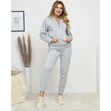 Resti Gray women's insulated tracksuit set - Clothing Cene