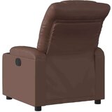 Naslonjač od umjetne kože smeđi | shoptok.hr