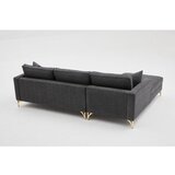  Ugaona garnitura Berlin Left Anthracite Gold Cene