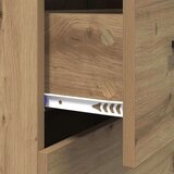  Kreveta s ladicama Umjetnički hrast 69 5 x 34 x 90 cm | shoptok.hr