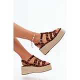 Boto Women's sandals with straps and weaving leopard Pardauss | ePonuda.com