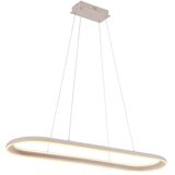 LED luster na sajli CASHMERE LED/80W/230V 30x100 cm bela | Eponuda.com