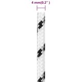 Pleteni brodski konop bijeli 4 mm x 50 m poliesterski | Eponuda.com