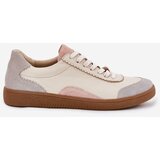 Zazoo Women's Leather Sneakers N1220 Beige | ePonuda.com