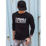 DStreet Black men's sweatshirt with print BX5359 Cene