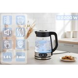  Električni stakleni kuhalo za vodu s regulacijom temperature 1,8 l 2200 W Berdsen BD-715 | shoptok.hr