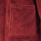  Bade mantil bez kapuljače Bordeaux Crvena m Flanel | shoptok.hr