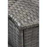 Modern Living Vrtni Ležalnik Costa Rica, Rjava, Siva, Zložljiva Streha | Shoptok.si